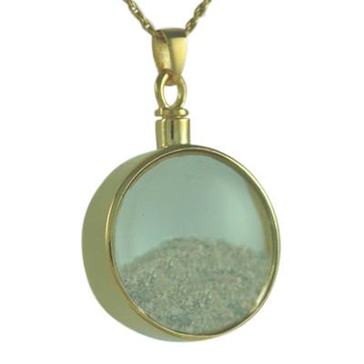 Round Glass Memorial Jewelry II